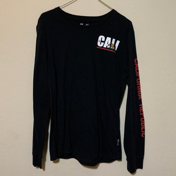 Brooklyn Cloth Long Sleeve Tee - California Republic - Picture 1 of 3